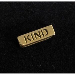 Keep Collective Kind Gold‎ Tone Charm